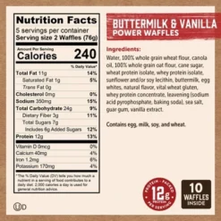 Kodiak Frozen Power Waffles Buttermilk & Vanilla -13.4oz/10ct -Grocery Sales GUEST 7b34400b f410 4156 a43c 70d34cc14583