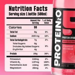 Protein2O 20g Clear Whey Protein Isolate Drink With Electrolytes - Strawberry Watermelon - 67.6 Fl Oz/4pk -Grocery Sales GUEST 7b3603e0 3799 415d 9610 30c11563c90a
