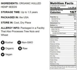 Organic Canadian Hemp Seeds - By Food To Live -Grocery Sales GUEST 7b6e7b20 0431 422d 817c 57cb5292cae6