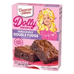 Duncan Hines Dolly Parton's Double Fudge Brownie Mix - 17.6oz