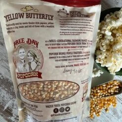 Yellow Butterfly Un-Popped Popcorn | Pack Of 2 | 3 Lb | Non-GMO | Free Day Popcorn -Grocery Sales GUEST 7dcc92e2 afa9 44ab ac91 c60cc9ee9888