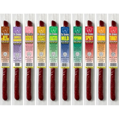 Buffalo Bills 15-ct Assorted Hot & Mild Ole Smokies (Beef Sticks) - Two 15-ct Tubs 4 Buffalo Bills 15-ct Assorted Hot & Mild Ole Smokies (Beef Sticks) - Two 15-ct Tubs - Image 2