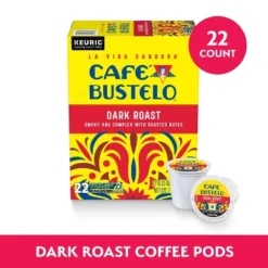 Cafe Bustelo Dark Roast Keurig K-Cup Coffee Pods - 22ct -Grocery Sales GUEST 7fcfc100 011a 44a8 a024 c6bdaa4f1dae