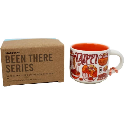 Starbucks Been There Series Taipei Ceramic Demitasse Ornament Mug, 2 Oz 4 Starbucks Been There Series Taipei Ceramic Demitasse Ornament Mug, 2 Oz - Image 2
