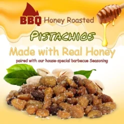 BBQ Honey Roasted Pistachio (Shelled, No Shell) By It's Delish, 1 Lbs Bulk -Grocery Sales GUEST 804202fd adf7 421a bd72 c9788b75c0bb