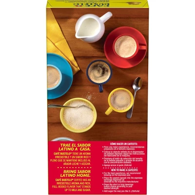 Café Bustelo Espresso Dark Roast Capsules - 10ct 4 Café Bustelo Espresso Dark Roast Capsules - 10ct - Image 2