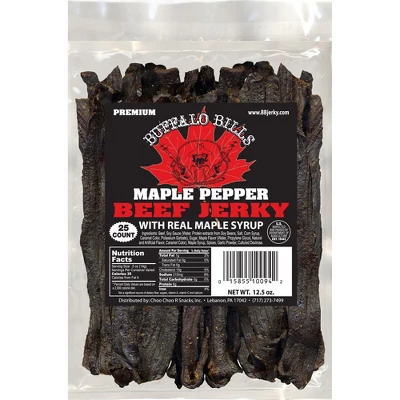 Buffalo Bills 12.5oz Premium Maple Pepper Beef Jerky Strips (25 Beef Jerky Strips Per Bag) 6 Buffalo Bills 12.5oz Premium Maple Pepper Beef Jerky Strips (25 Beef Jerky Strips Per Bag) - Image 4