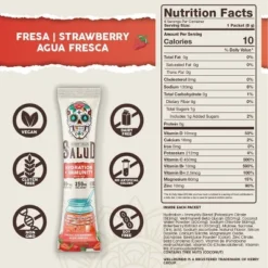 Salud Hydration + Immunity Strawberry Electrolyte Drink Mix - 6pk/0.21 Oz Packet Sticks -Grocery Sales GUEST 824e85c6 0727 4f39 bdbc 20c9fb16ca90