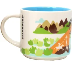 Starbucks You Are Here Series Yinchuan Ceramic Mug, 14 Oz