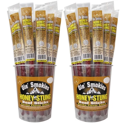 Buffalo Bills 15-ct Honey Stung Ole Smokies (Beef Sticks) - Two 15-ct Tubs 7 Buffalo Bills 15-ct Honey Stung Ole Smokies (Beef Sticks) - Two 15-ct Tubs - Image 5