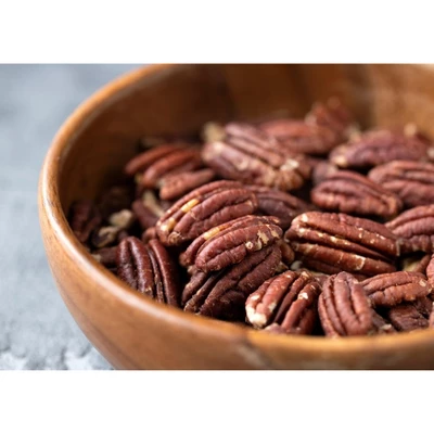 Organic Dry Roasted Pecan Halves With Himalayan Salt - By Food To Live 6 Organic Dry Roasted Pecan Halves With Himalayan Salt - By Food To Live - Image 4
