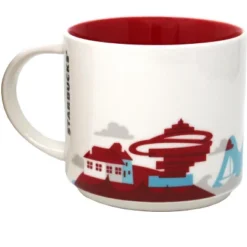 Starbucks You Are Here Series Tsingtao Ceramic Mug, 14 Oz