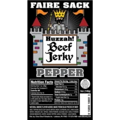 Buffalo Bills Pepper 5oz Faire Sack Huzzah Beef Jerky In Burlap Wine Bag (3 Packs Pepper Beef Jerky) -Grocery Sales GUEST 87116bb3 d176 43b3 ab55 355a3a68d3a4 1
