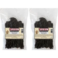 Wild Bill's Black Peppered Beef Jerky Two-Bag Starter Kit (two 15oz Bags And 1 Jar)