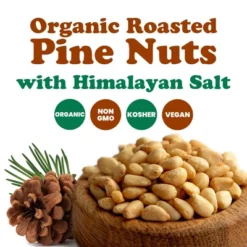 Organic Dry Roasted Pine Nuts With Himalayan Salt - By Food To Live -Grocery Sales GUEST 88c34f04 2a50 4520 9467 8e6e298867c1