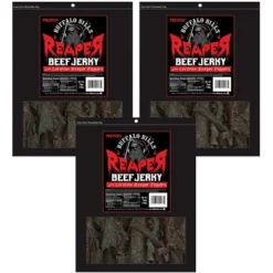 Buffalo Bills 7oz Premium Reaper Beef Jerky Packs (three 7oz Beef Jerky Packs) -Grocery Sales GUEST 896b5fdf 4bc3 4956 aa21 56c23dfa22a9
