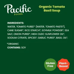 Pacific Foods Plant Based Organic Gluten Free Vegan Tomato Basil Soup - 32 Fl Oz 17 Pacific Foods Plant Based Organic Gluten Free Vegan Tomato Basil Soup - 32 Fl Oz -Grocery Sales GUEST 89f0d719 63c0 4beb 9ff9 8d9e760f25a5