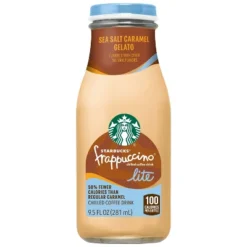 Starbucks Frappuccino Lite Sea Salt Caramel Gelato Chilled Coffee Drink - 9.5 Fl Oz Glass Bottle 9 Starbucks Frappuccino Lite Sea Salt Caramel Gelato Chilled Coffee Drink - 9.5 Fl Oz Glass Bottle -Grocery Sales GUEST 8a836683 6c19 4016 99c2 3ffc0953f330