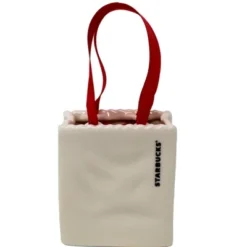 Starbucks Been There Series New York Ceramic Tote Ornament