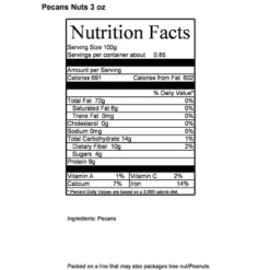 Raw Pecans Halves By It's Delish