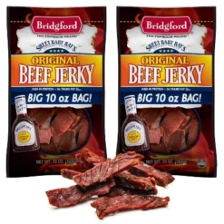 Bridgford Sweet Baby Ray’s Beef Jerky Original 10 Oz - High Protein Healthy Ready-to-Eat Beef Jerky For Your Dietary Preferences -Grocery Sales GUEST 94829444 348e 4d9e b3fa 2bbb0bbc3bcd