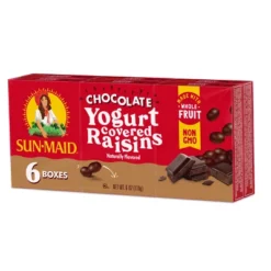 Sun-Maid Chocolate Yogurt Covered Raisins - 1oz / 6ct -Grocery Sales GUEST 948beb0f c13c 46af 9126 58d68c3db0b9