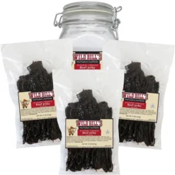 Wild Bill's Original Hickory Smoked Beef Jerky Three-Bag Starter Kit (three 15oz Bags And 1 Jar) -Grocery Sales GUEST 98324112 c03e 403e a1d7 a378fd738400