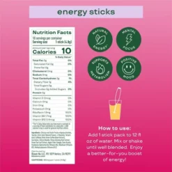 BLOOM NUTRITION Natural Energy Stick Packs Strawberry Watermelon - 10pk -Grocery Sales GUEST 9858312f fc5b 42e1 a987 6271909afb5c