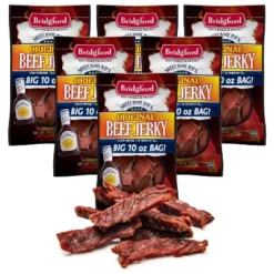 Bridgford Sweet Baby Ray’s Beef Jerky Original 10 Oz - High Protein Healthy Ready-to-Eat Beef Jerky For Your Dietary Preferences -Grocery Sales GUEST 98bd776f 5709 49a3 9947 f9ad3844fd31