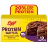 Eggo Frozen Protein Chocolate Chip Brownie Waffles - 12.3oz/10ct 2 Eggo Frozen Protein Chocolate Chip Brownie Waffles - 12.3oz/10ct -Grocery Sales GUEST 9abc5e90 ebfb 4d75 a547 e65a473bee5d