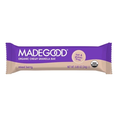 MadeGood Snack Bars Mixed Berry - 0.85oz 5 MadeGood Snack Bars Mixed Berry - 0.85oz - Image 3