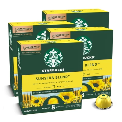 Starbucks By Nespresso Vertuo Line Sunsera Blend Blonde Roast Coffee Pods 11 Starbucks By Nespresso Vertuo Line Sunsera Blend Blonde Roast Coffee Pods - Image 9