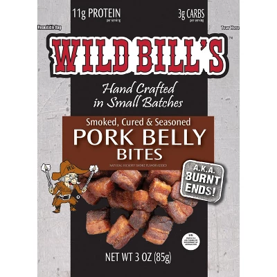 Wild Bill's Pork Belly Bites 3oz Pack 3-ct 6 Wild Bill's Pork Belly Bites 3oz Pack 3-ct - Image 4