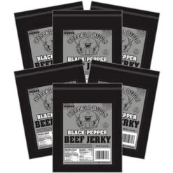 Buffalo Bills 2.6oz Premium Black Pepper Beef Jerky Packs (six 2.6oz Beef Jerky Packs) 11 Buffalo Bills 2.6oz Premium Black Pepper Beef Jerky Packs (six 2.6oz Beef Jerky Packs) -Grocery Sales GUEST a17e88a7 8e04 4994 9087 14c6b3181b2b