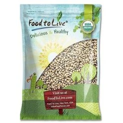 Organic Black-Eyed Peas - Raw Dried Cow Peas, Non-GMO, Bulk Beans, Product Of The USA - By Food To Live -Grocery Sales GUEST a29babc4 688b 4acd ab2a 8f70d08980f4