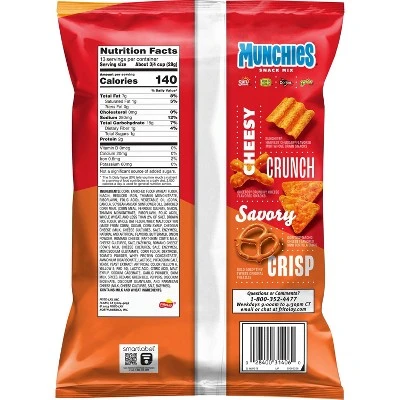 Munchies Cheese Fix Flavored Snack Mix - 13oz 3 Munchies Cheese Fix Flavored Snack Mix - 13oz