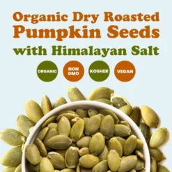 Organic Dry Roasted Pumpkin Seeds With Himalayan Salt - Non-GMO Kernels, Pepitas, Kosher, Vegan, No Shell -Grocery Sales GUEST a32ca295 f8b3 48cf a680 f80b52e0e0c5