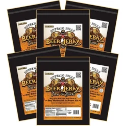 Buffalo Bills 2.6oz Premium Beer Beef Jerky Packs (six 2.6oz Beef Jerky Packs) -Grocery Sales GUEST a84efb9e 12f4 495c a6e9 ffbaa68524d3