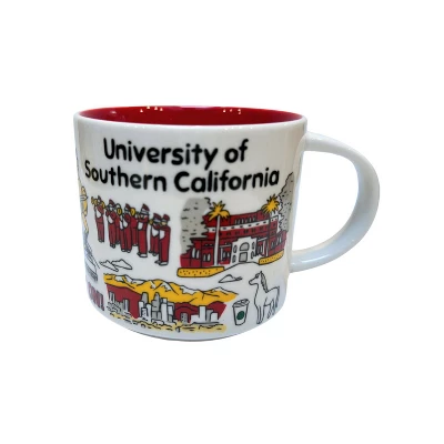 Starbucks Been There Series Campus Collection University Of Southern California Ceramic Mug, 14 Oz (2-Pack) 3 Starbucks Been There Series Campus Collection University Of Southern California Ceramic Mug, 14 Oz (2-Pack)
