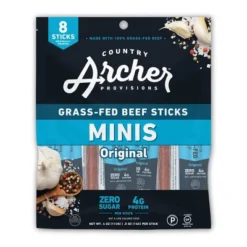 Archer Jerky Original Beef Mini Stick Bag - 4oz/8ct 15 Archer Jerky Original Beef Mini Stick Bag - 4oz/8ct -Grocery Sales GUEST a9a675ca 5e45 46ed baf8 39b9b05f1161