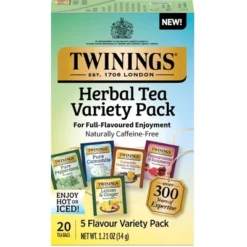 Twinings Five Flavor Variety Herbal Tea Bags - Caffeine Free - 1.21oz/20ct -Grocery Sales GUEST aa41f62b c86b 499c b72d c5bf10249e0d