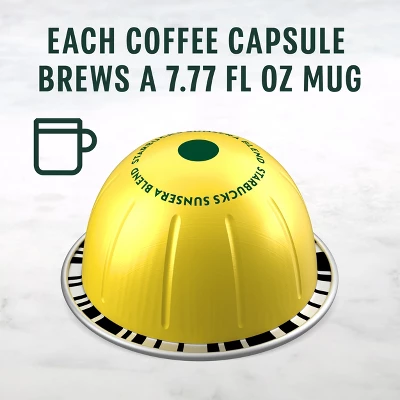 Starbucks By Nespresso Vertuo Line Sunsera Blend Blonde Roast Coffee Pods 5 Starbucks By Nespresso Vertuo Line Sunsera Blend Blonde Roast Coffee Pods - Image 3