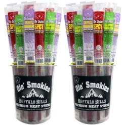 Buffalo Bills 15-ct Assorted Hot Ole Smokies (Beef Sticks) - Two 15-ct Tubs 11 Buffalo Bills 15-ct Assorted Hot Ole Smokies (Beef Sticks) - Two 15-ct Tubs -Grocery Sales GUEST ae4438ee c050 4e6c 814c 0614d739d355