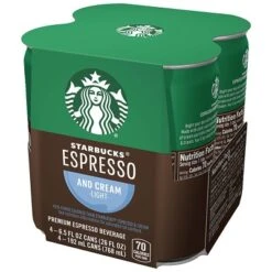 Starbucks Doubleshot Espresso Light Premium Coffee Drink - 4pk/6.5 Fl Oz Cans 8 Starbucks Doubleshot Espresso Light Premium Coffee Drink - 4pk/6.5 Fl Oz Cans -Grocery Sales GUEST af451b76 ea3b 4abf a079 2202d1fe35e3