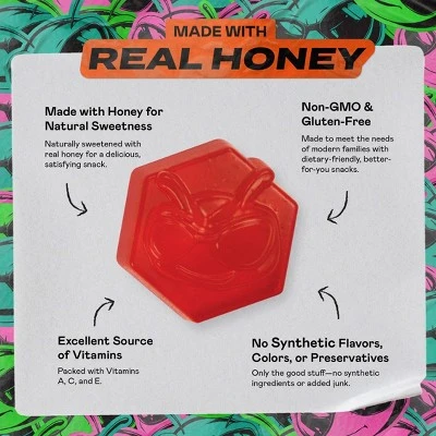 BEEUP Fruit Snacks Pink Lemonade - 7.76oz 5 BEEUP Fruit Snacks Pink Lemonade - 7.76oz - Image 3