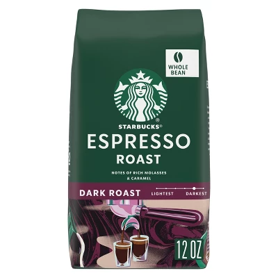 Starbucks Espresso Roast Dark Roast Whole Bean Coffee - 12oz 7 Starbucks Espresso Roast Dark Roast Whole Bean Coffee - 12oz - Image 5