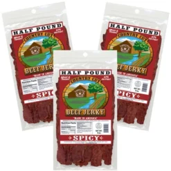 Buffalo Bills 8oz Spicy Country Cut Beef Jerky - Three 8oz Packs -Grocery Sales GUEST b17c298a 79c1 47f4 9fac 485eeb3c0109