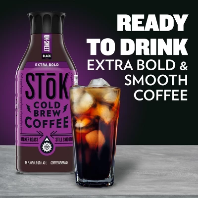 SToK Extra Bold Unsweetened Cold Brew Coffee - 48 Fl Oz 7 SToK Extra Bold Unsweetened Cold Brew Coffee - 48 Fl Oz - Image 5