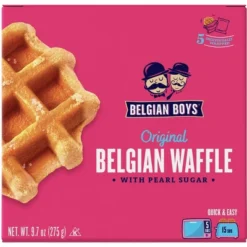 Belgian Boys Original Belgian Waffles - 9.7oz/5ct -Grocery Sales GUEST b48d66b6 042e 4026 b870 4568753a2939