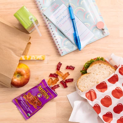 Annie's Organic Bunny Fruit Flavored Snacks - 15.4oz/22ct 3 Annie's Organic Bunny Fruit Flavored Snacks - 15.4oz/22ct